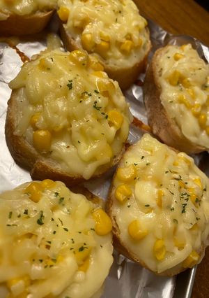 マッシュポテトのバケットトースト！-レシピのメイン写真