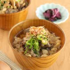 รูปของ 肉吸い風牛肉のお茶漬け