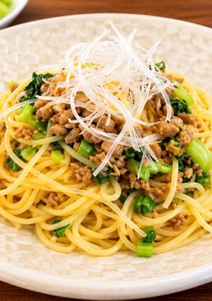 納豆パスタ-レシピのメイン写真