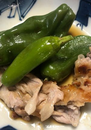 甘唐と豚バラの炒め物-レシピのメイン写真