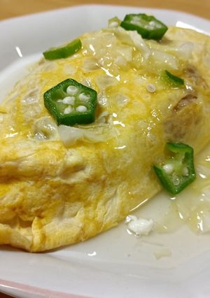 白菜づくし🥬和風オムライス-レシピのメイン写真