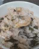 簡単美味・あさりとワカメの炊き込みご飯