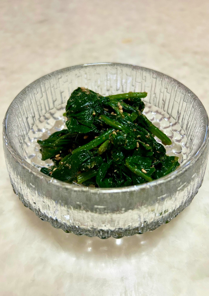 ほうれん草の胡麻和え-レシピのメイン写真