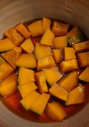 かぼちゃ煮物-レシピのメイン写真