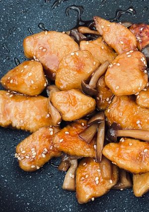 鶏むね肉の甘酢炒め-レシピのメイン写真