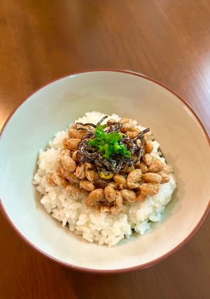 簡単！納豆塩昆布ごはん-レシピのメイン写真