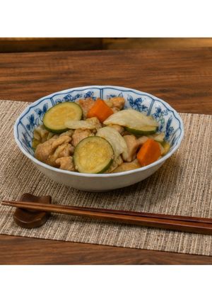 鶏もも肉とズッキーニのマヨみそ炒め★動画あり★-レシピのメイン写真