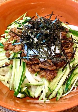 レンジで簡単！ピり辛まぜうどん（透析食）-レシピのメイン写真
