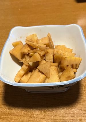 筍の粉鰹和物-レシピのメイン写真