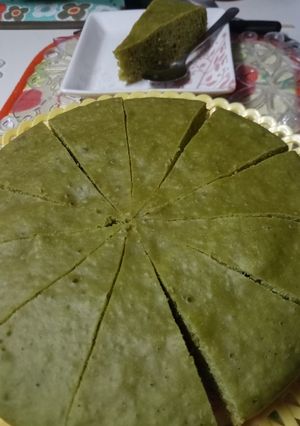 炊飯器・HMで抹茶ケーキ-レシピのメイン写真