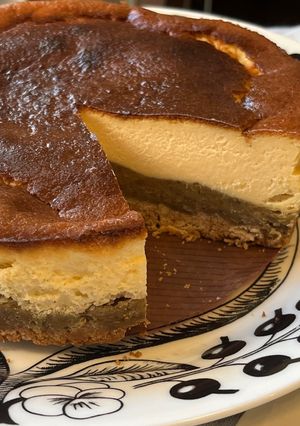 和栗の3層ベイクドチーズケーキ-レシピのメイン写真