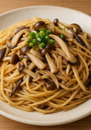 きのこの和風パスタ-レシピのメイン写真