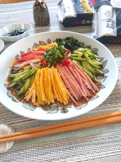 うーめん de 冷やし中華-レシピのメイン写真