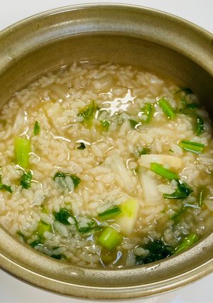 カツオダシが効いた和風七草粥-レシピのメイン写真