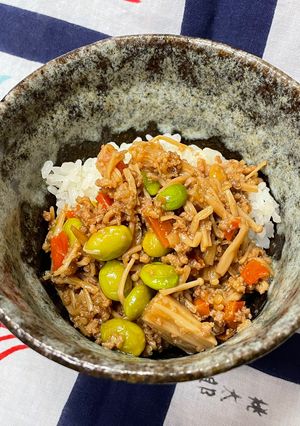 【簡単】冷凍食材で万能肉そぼろ（常備菜）-レシピのメイン写真