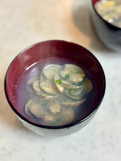 アサリの酒蒸しスープ-レシピのメイン写真