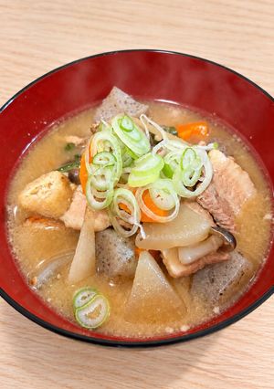 首里味噌（沖縄味噌）のまろやか豚汁-レシピのメイン写真