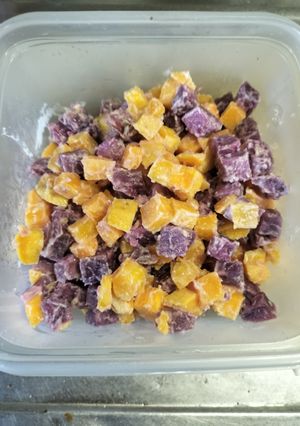 2色芋のスイートポテトサラダ🟨🟪🍠-レシピのメイン写真
