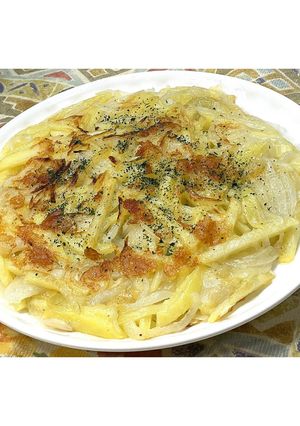 ポテトとチーズのハッシュドオニオン★動画-レシピのメイン写真