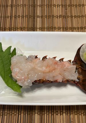 伊勢海老の刺身-レシピのメイン写真