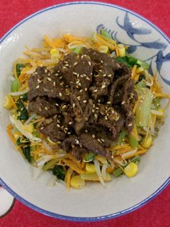 野菜たっぷりビビンバ-レシピのメイン写真