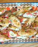 ちくわの紅生姜磯辺チーズ焼き