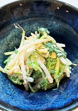 もやしと水菜のマヨネーズ和え-レシピのメイン写真