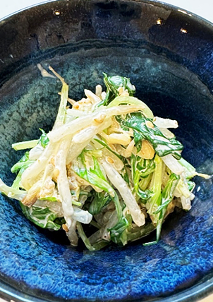 もやしと水菜のマヨネーズ和え-レシピのメイン写真
