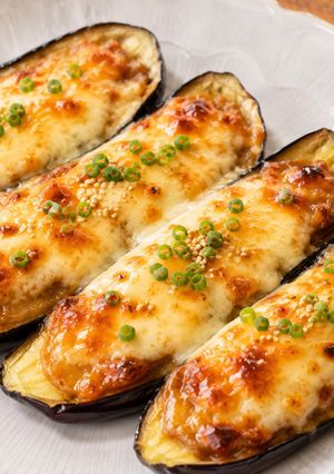 あつあつ!とろっとチーズのなす味噌焼き🍆🧀-レシピのメイン写真