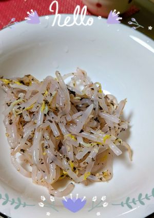 簡単⭐ゆかりもやし⭐ビールのおつまみに-レシピのメイン写真