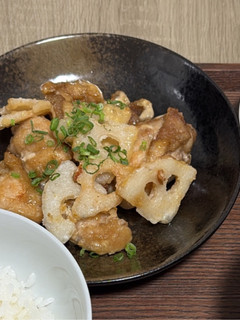 鶏もも肉と蓮根のケチャマヨ-レシピのメイン写真