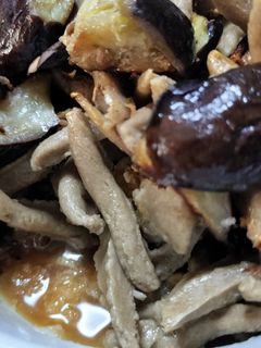ナスとそばのショートパスタのおろしそば風-レシピのメイン写真