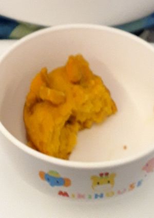【離乳食】米粉とかぼちゃのカップケーキ-レシピのメイン写真