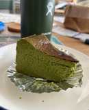 抹茶ホワイトチョコチーズケーキ
