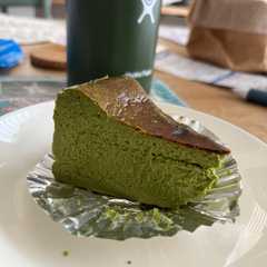 รูปของ 抹茶ホワイトチョコチーズケーキ