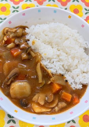 きのこカレー-レシピのメイン写真