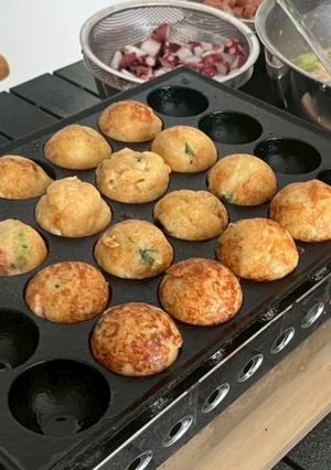 ソース要らずの出汁が効いたたこ焼き-レシピのメイン写真