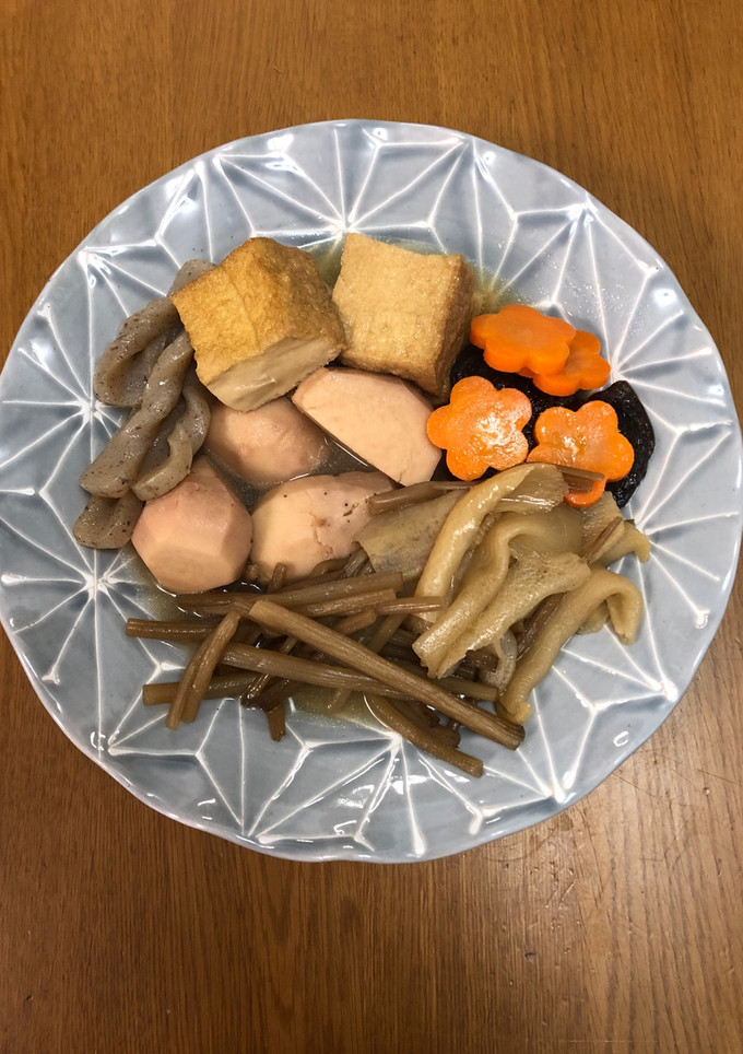 五島のおせち　つわとかんころ大根の煮しめ-レシピのメイン写真