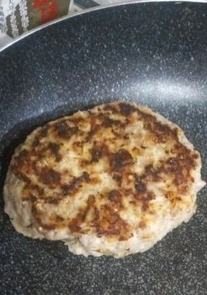 豚こまハンバーグ-レシピのメイン写真