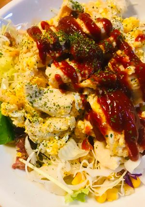 鶏肉のチー玉とじ-レシピのメイン写真