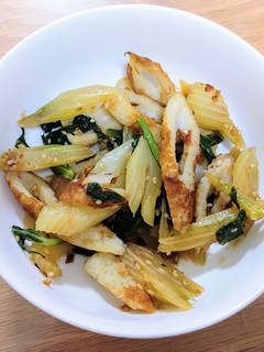 セロリとちくわの炒め物-レシピのメイン写真