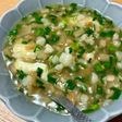 エビとニラとザーサイの中華風揚げだし豆腐