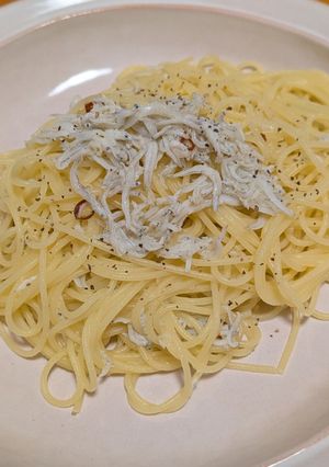 水田のペペロンチーノ-レシピのメイン写真