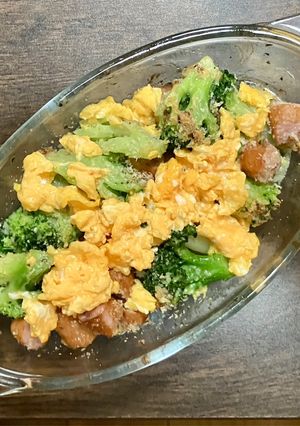ソーセージとブロッコリーのトースター焼き-レシピのメイン写真