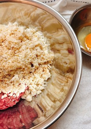 おからひき肉のたね-レシピのメイン写真