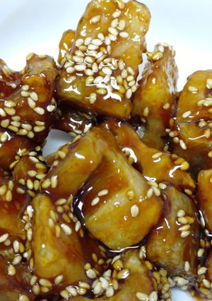 れんこんの照り焼き-レシピのメイン写真