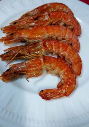頭を美味しく頂くアルゼンチン海老の焼き方-レシピのメイン写真