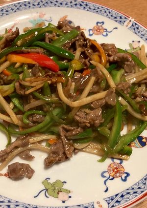 簡単パパッと青椒肉絲！-レシピのメイン写真