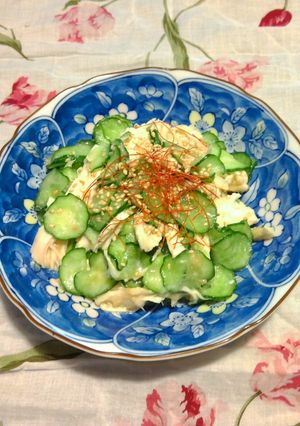 ❀発酵生姜❀きゅうりとささみの白だし味噌和え🥒-レシピのメイン写真