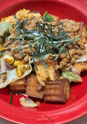 納豆ホイコーロー-レシピのメイン写真